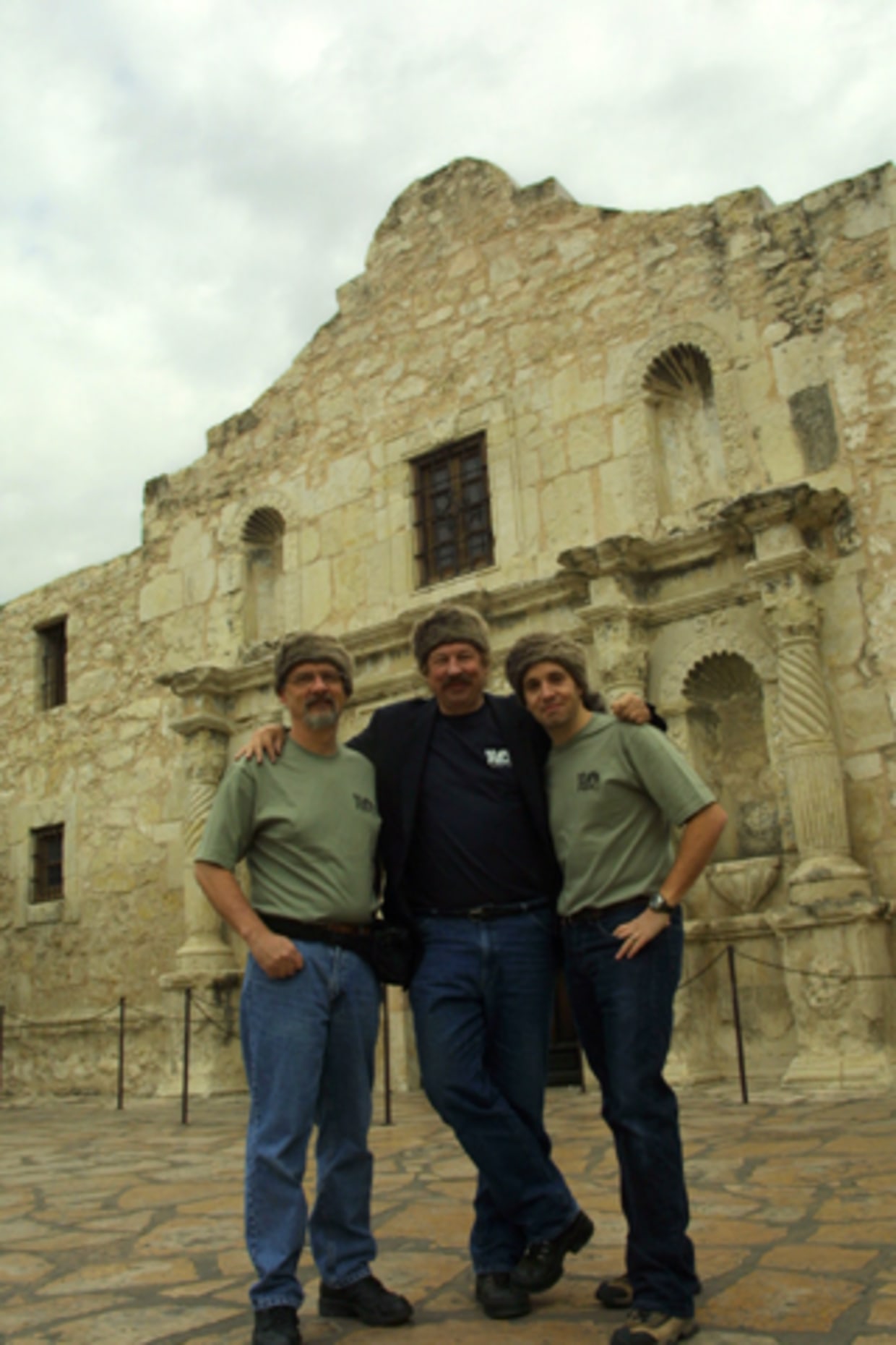 Intrepid travelers of Great Escapes Texas pose at the outset of their adventures.